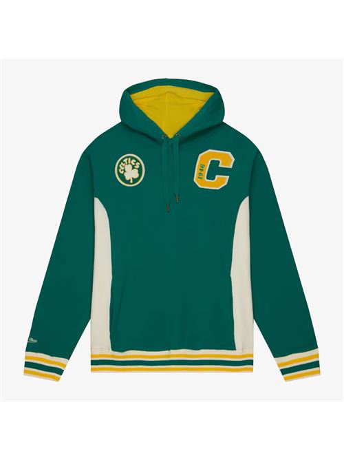 Mitchell&Ness felpa con capuccio Boston Celtics Mitchell&Ness | FPHD5513HD CLG CELTICS